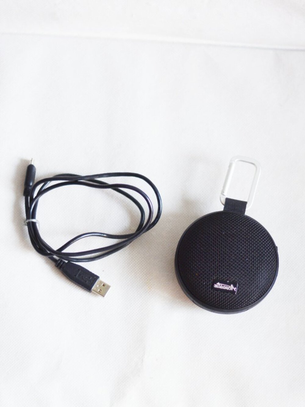Water Resistant Acoustix Bluetooth Speaker with Charging Cable